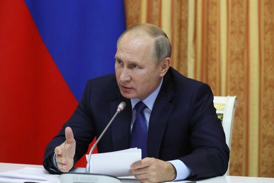 President Vladimir Putin's working trip to Voronezh