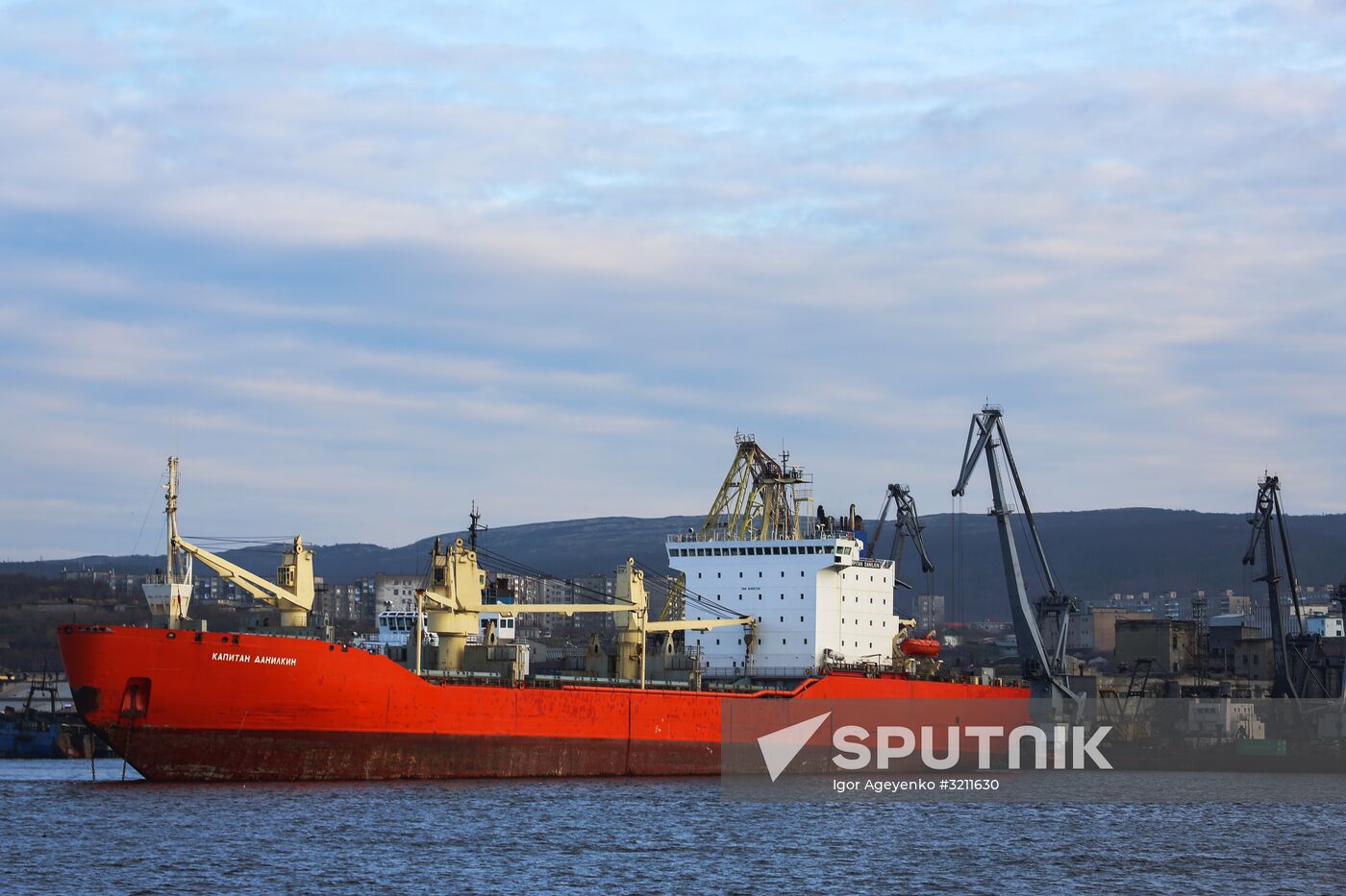 Ships in Kola Bay