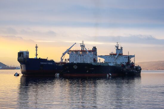 Ships in Kola Bay
