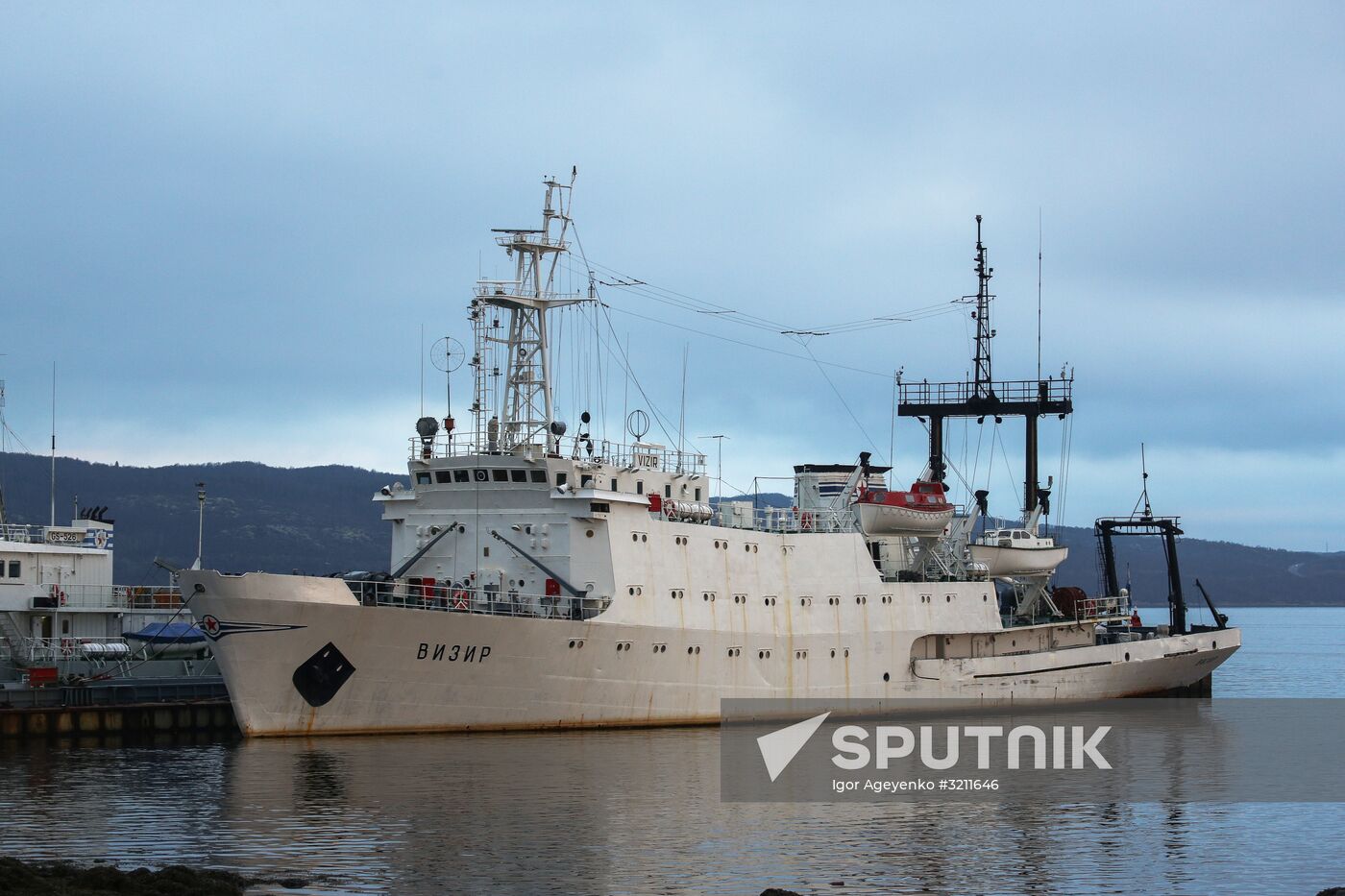Ships in Kola Bay