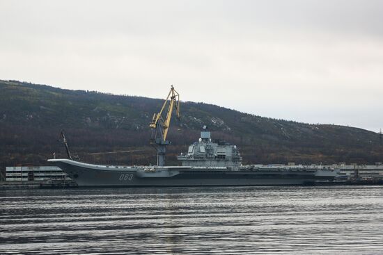 Ships in Kola Bay