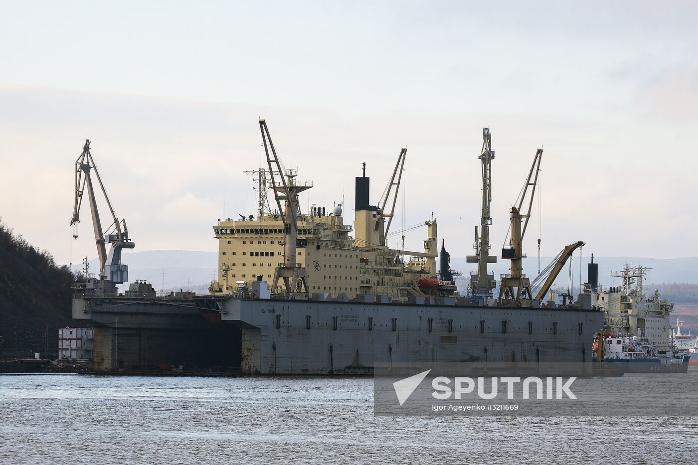 Ships in Kola Bay