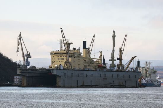Ships in Kola Bay
