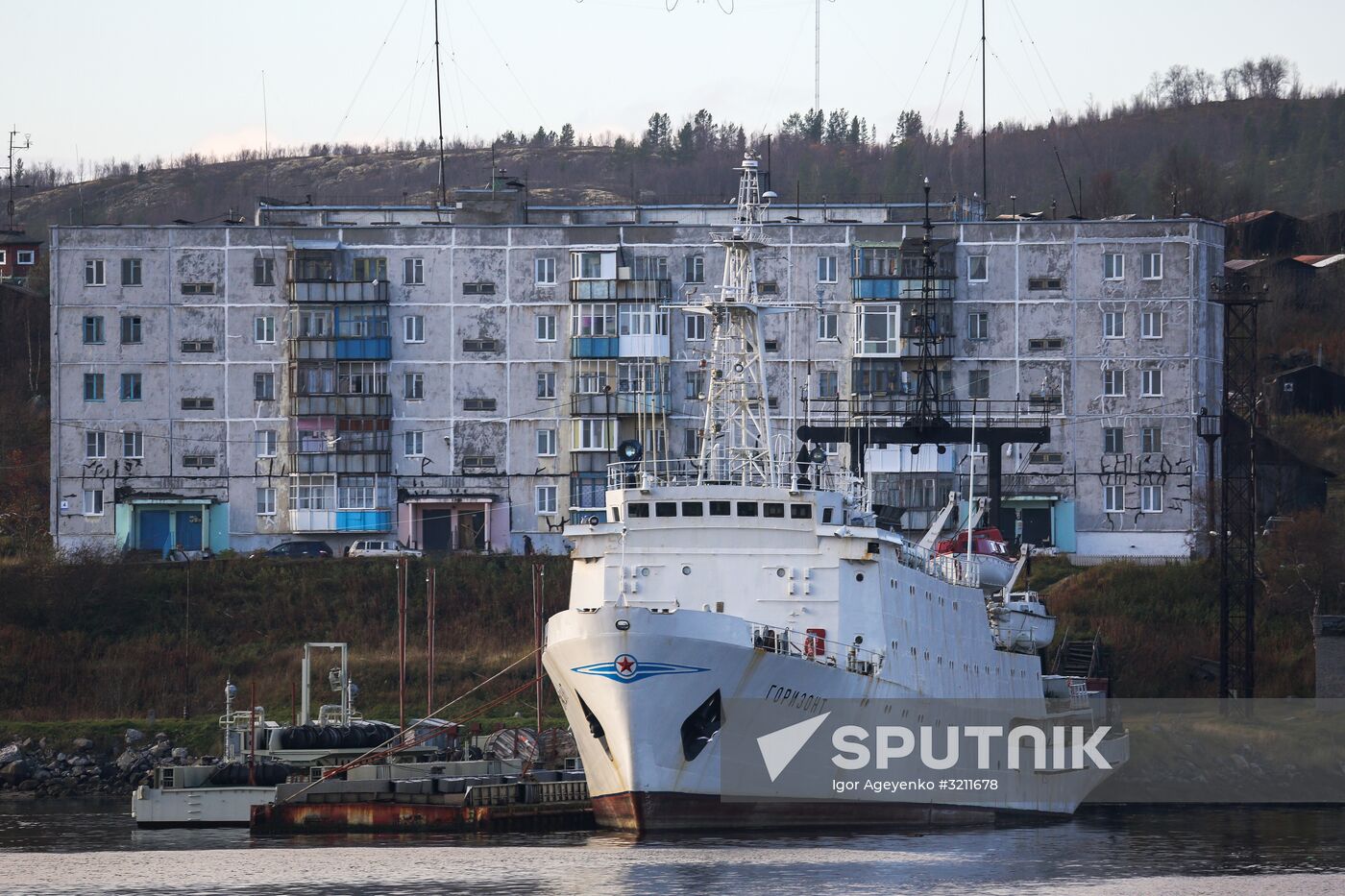 Ships in Kola Bay