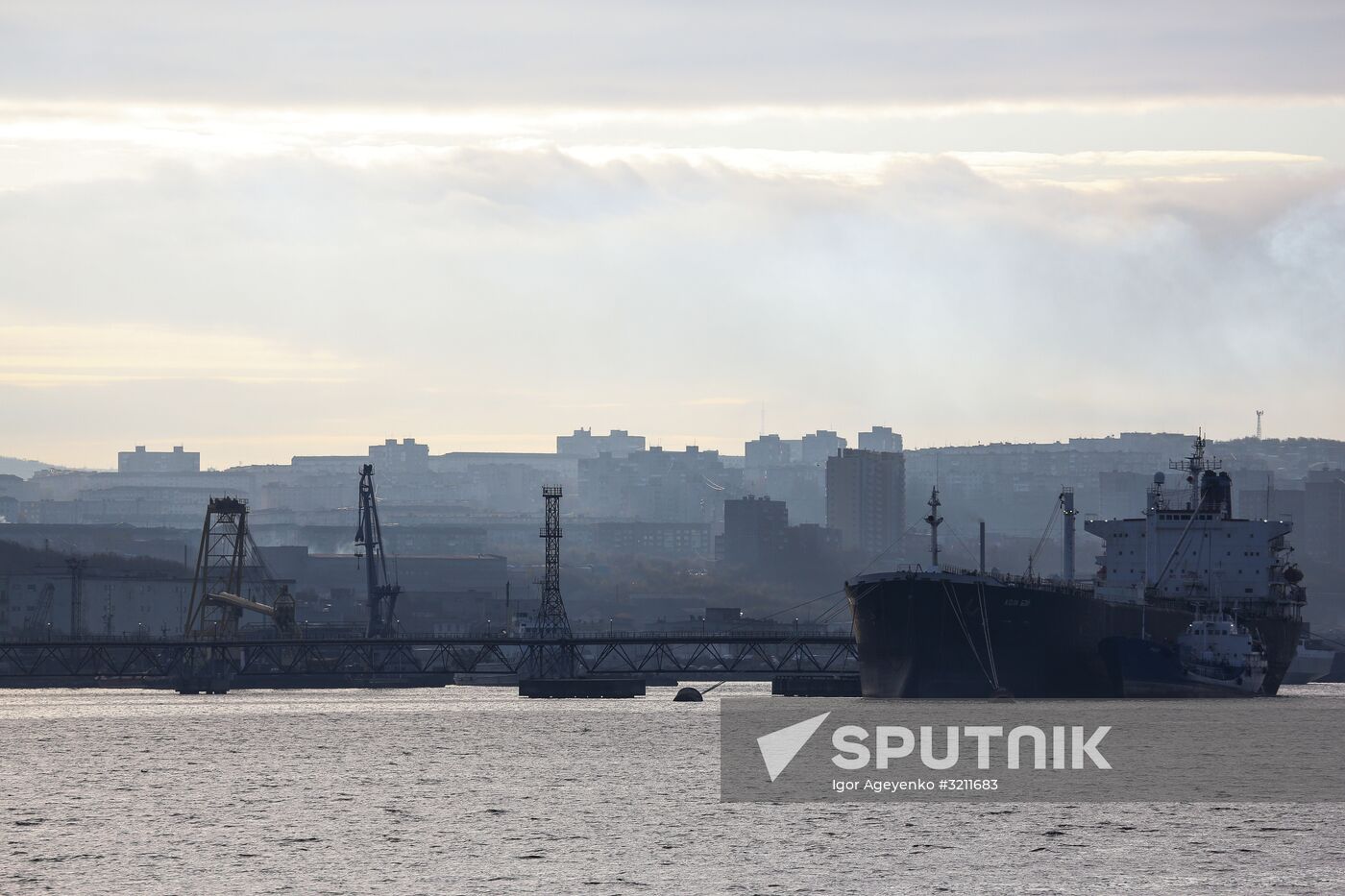 Ships in Kola Bay