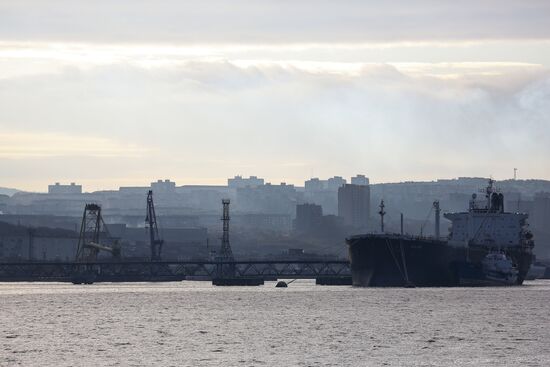 Ships in Kola Bay
