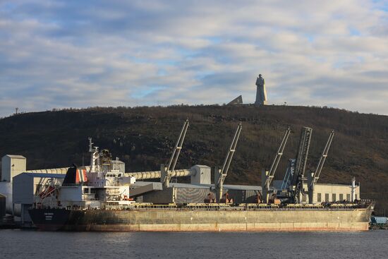 Ships in Kola Bay