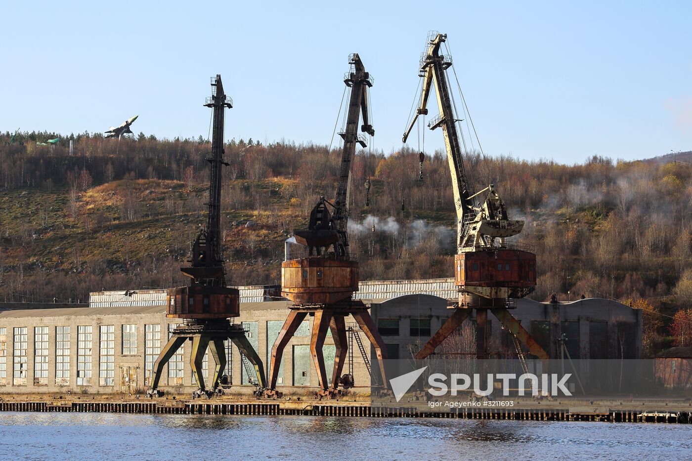 Ships in Kola Bay