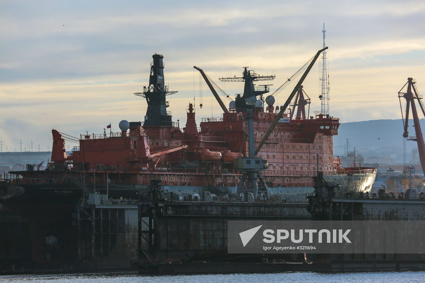 Ships in Kola Bay