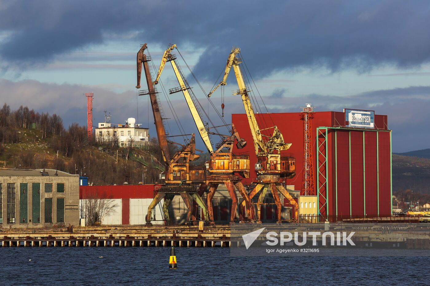 Ships in Kola Bay