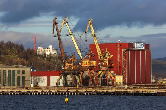 Ships in Kola Bay
