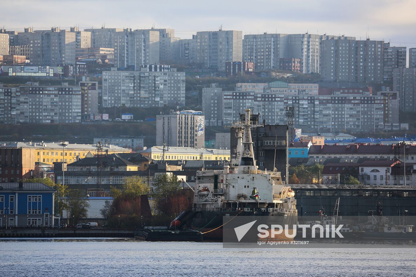 Ships in Kola Bay