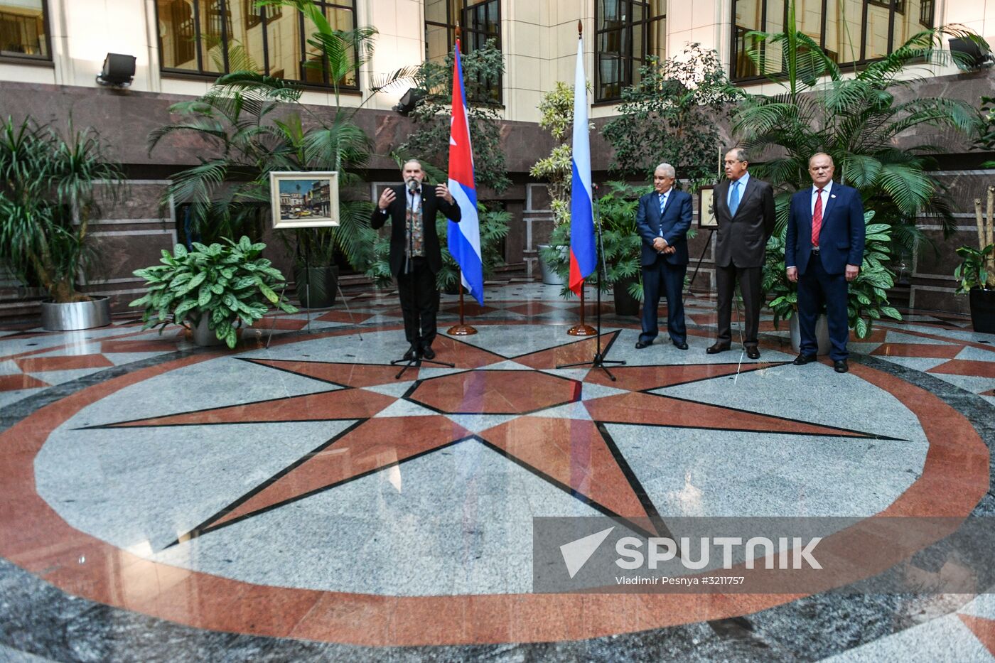 Presentation of Antillean Pearl album with participation of Sergei Lavrov