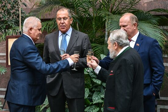 Presentation of Antillean Pearl album with participation of Sergei Lavrov
