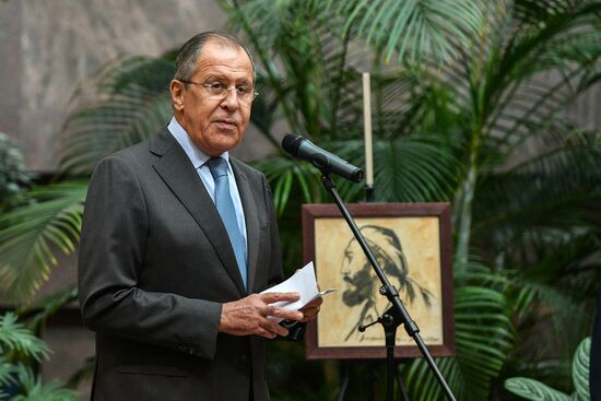 Presentation of Antillean Pearl album with participation of Sergei Lavrov