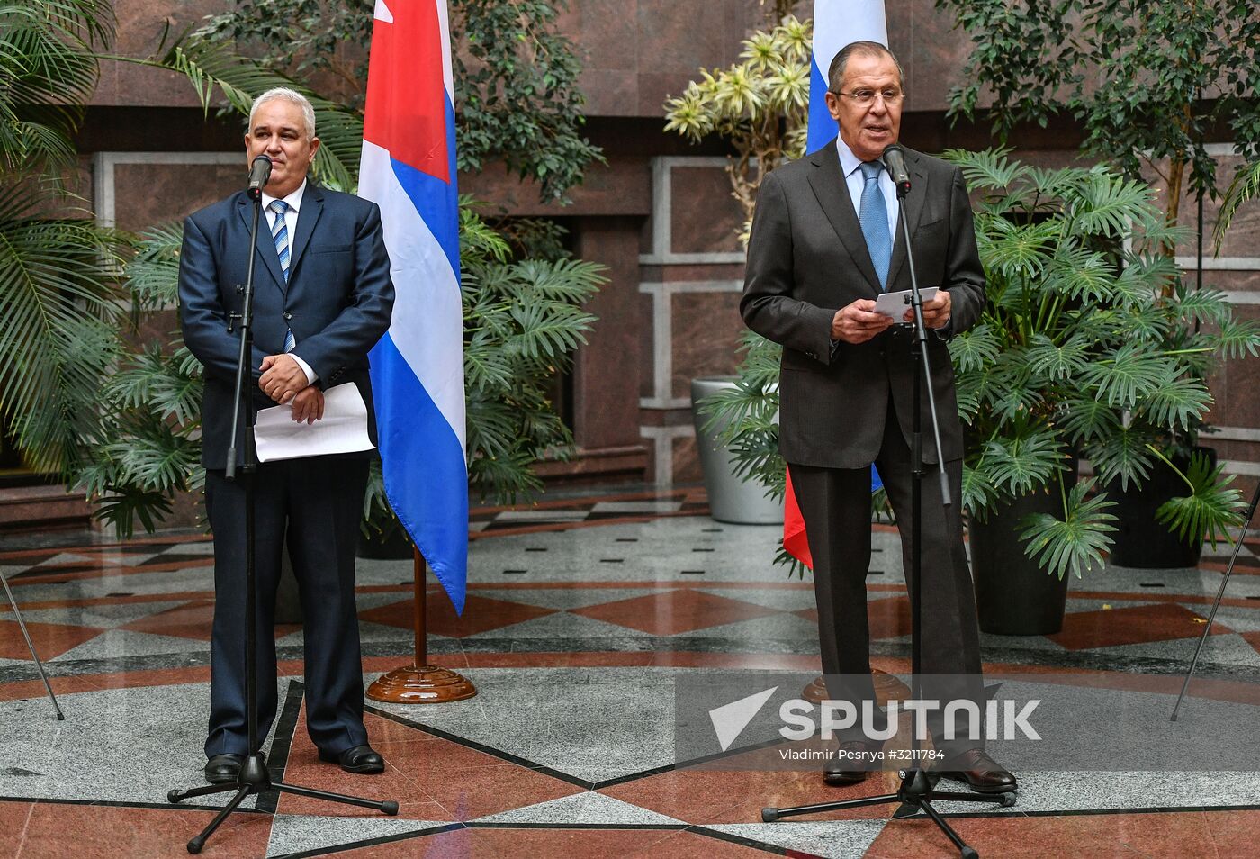 Presentation of Antillean Pearl album with participation of Sergei Lavrov