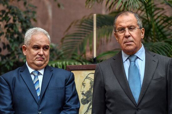 Presentation of Antillean Pearl album with participation of Sergei Lavrov