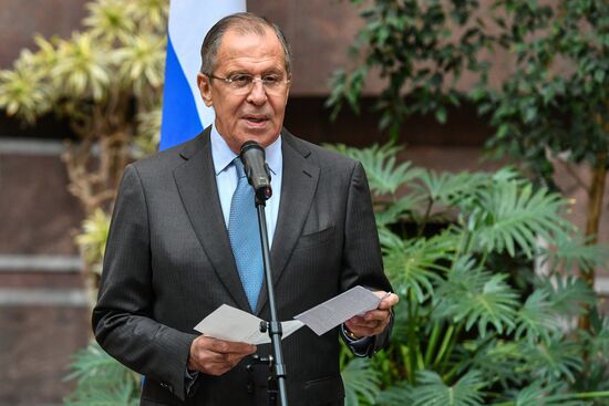 Presentation of Antillean Pearl album with participation of Sergei Lavrov