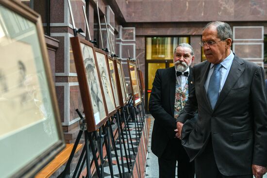 Presentation of Antillean Pearl album with participation of Sergei Lavrov