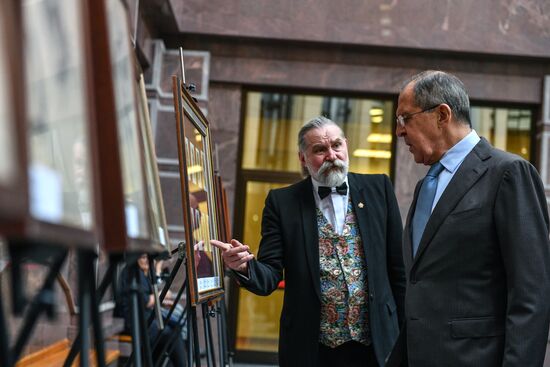 Presentation of Antillean Pearl album with participation of Sergei Lavrov