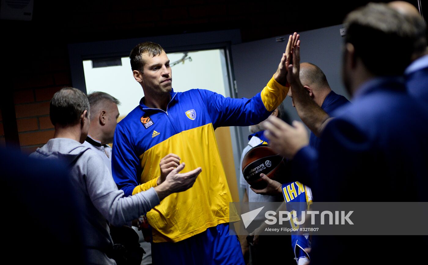 Basketball. Euroleague. Khimki vs. Valencia