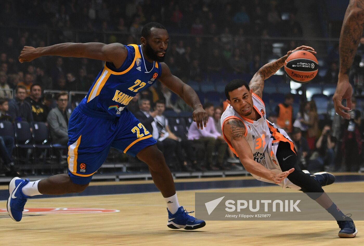 Basketball. Euroleague. Khimki vs. Valencia
