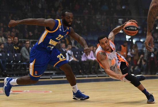 Basketball. Euroleague. Khimki vs. Valencia