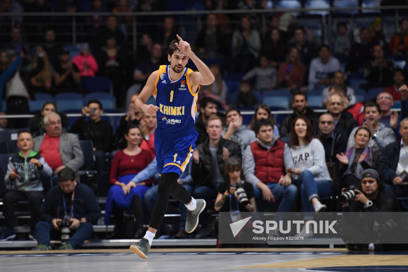 Basketball. Euroleague. Khimki vs. Valencia