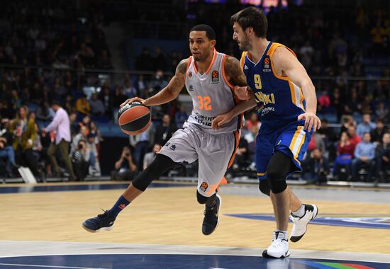 Basketball. Euroleague. Khimki vs. Valencia