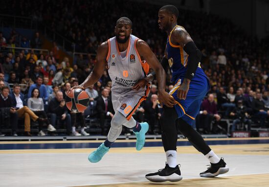 Basketball. Euroleague. Khimki vs. Valencia