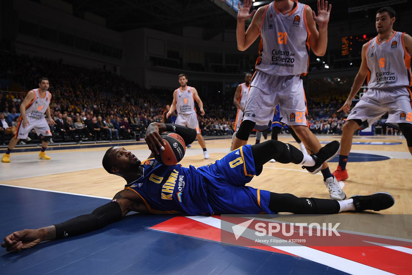 Basketball. Euroleague. Khimki vs. Valencia