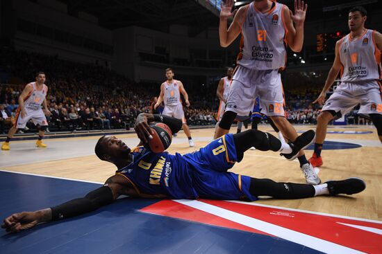 Basketball. Euroleague. Khimki vs. Valencia