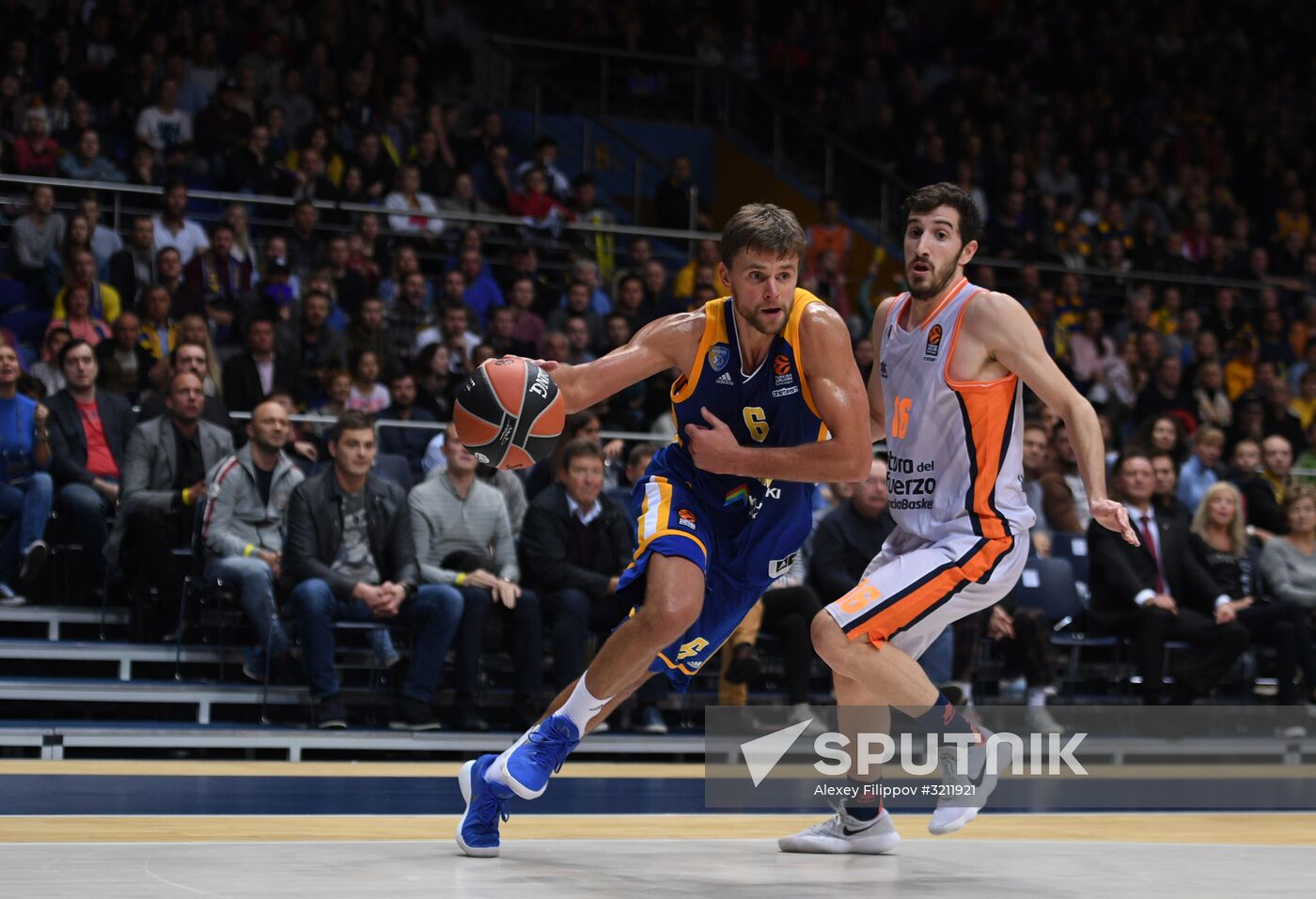 Basketball. Euroleague. Khimki vs. Valencia