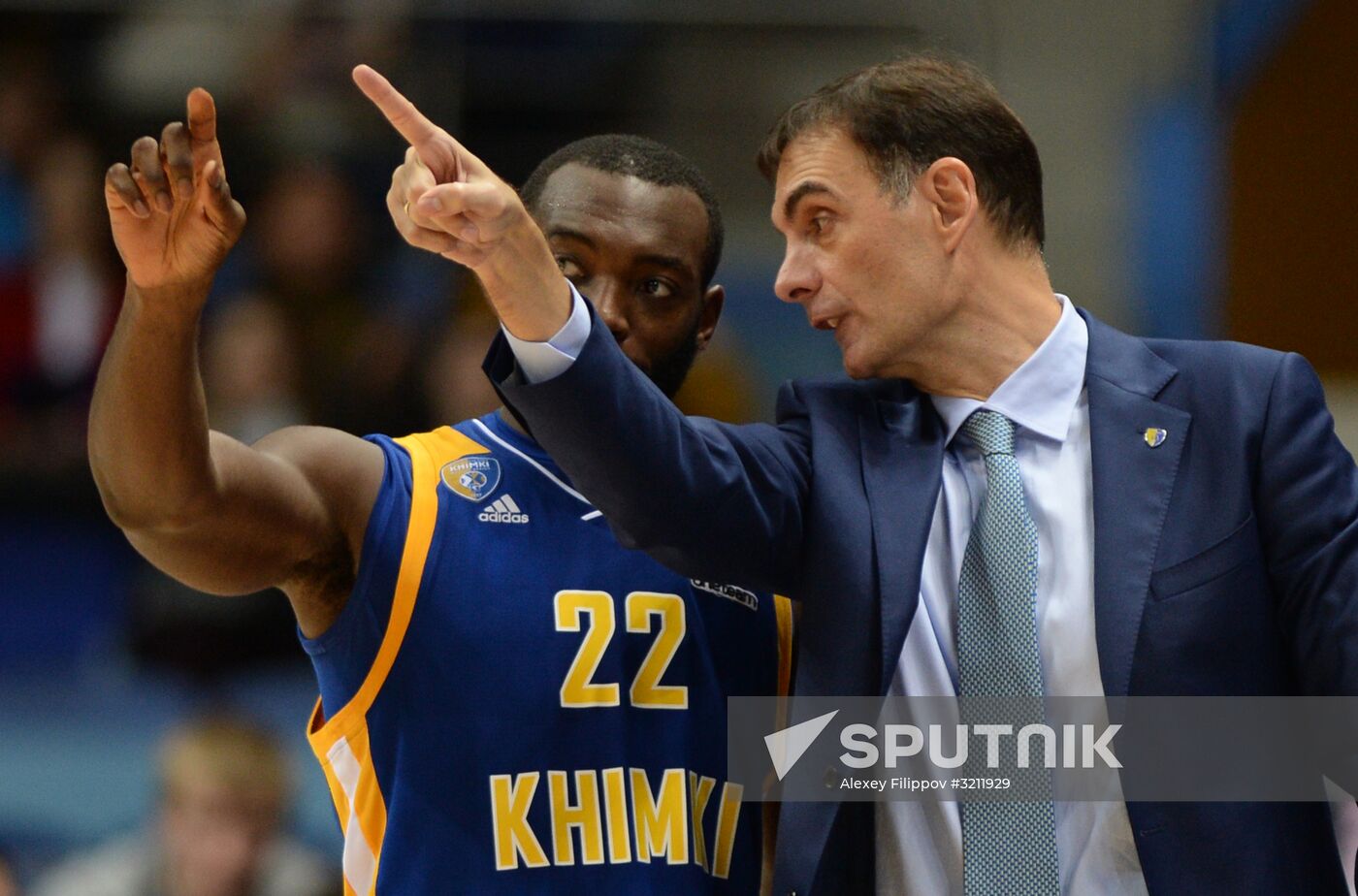 Basketball. Euroleague. Khimki vs. Valencia
