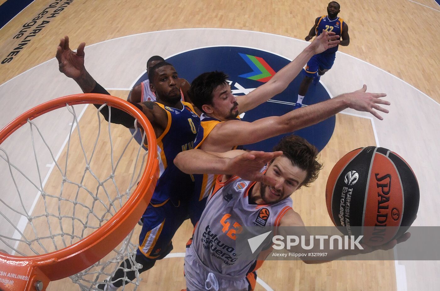 Basketball. Euroleague. Khimki vs. Valencia