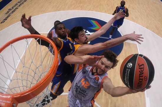 Basketball. Euroleague. Khimki vs. Valencia