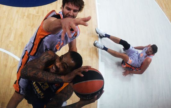 Basketball. Euroleague. Khimki vs. Valencia