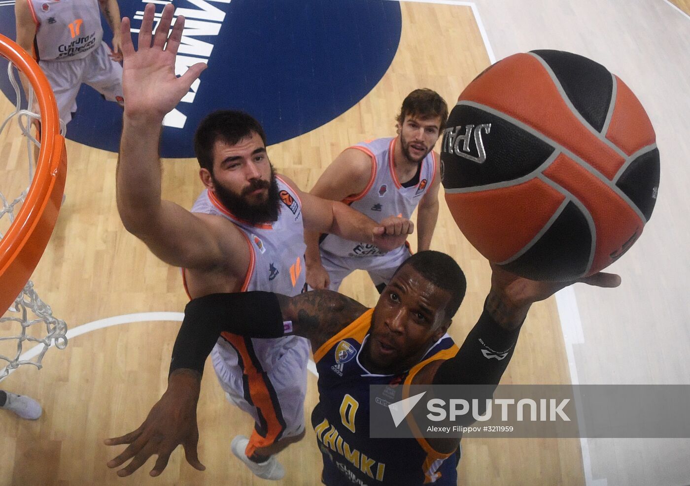 Basketball. Euroleague. Khimki vs. Valencia