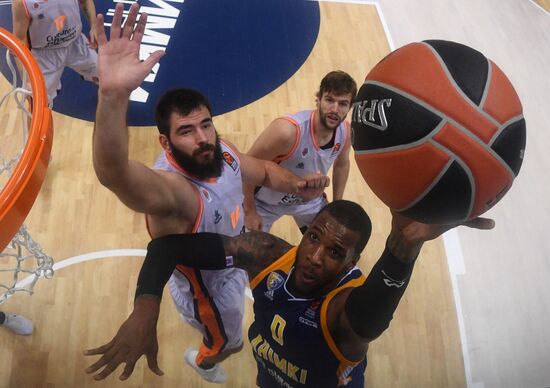 Basketball. Euroleague. Khimki vs. Valencia