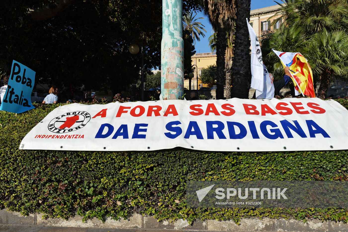 Protest against NATO in Italy