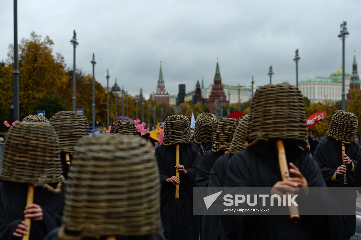 Carnival procession as part of 19th World Festival of Youth and Students
