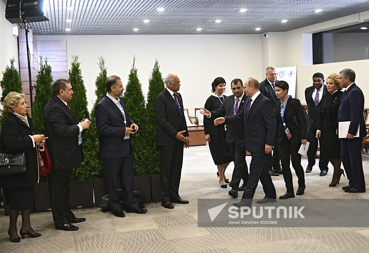 Russian President Vladimir Putin visits St. Petersburg