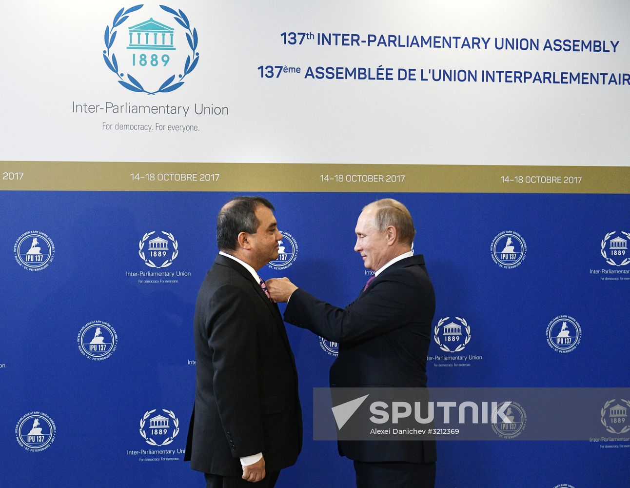 Russian President Vladimir Putin visits St. Petersburg