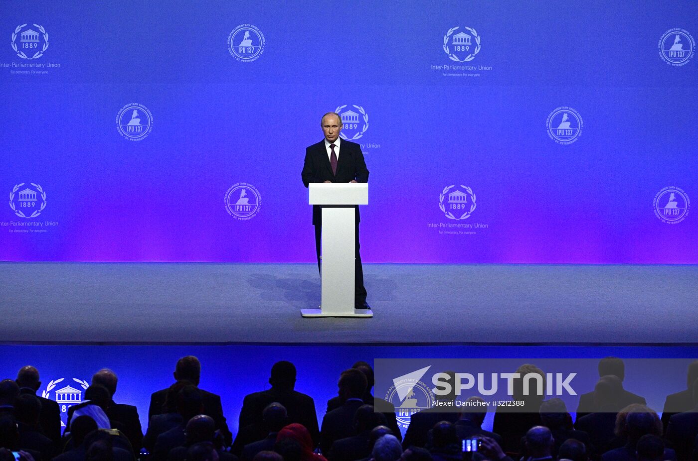 Russian President Vladimir Putin visits St. Petersburg