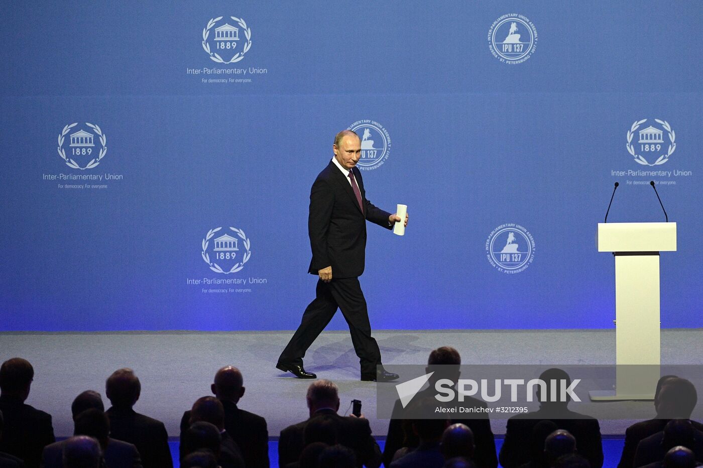 Russian President Vladimir Putin visits St. Petersburg