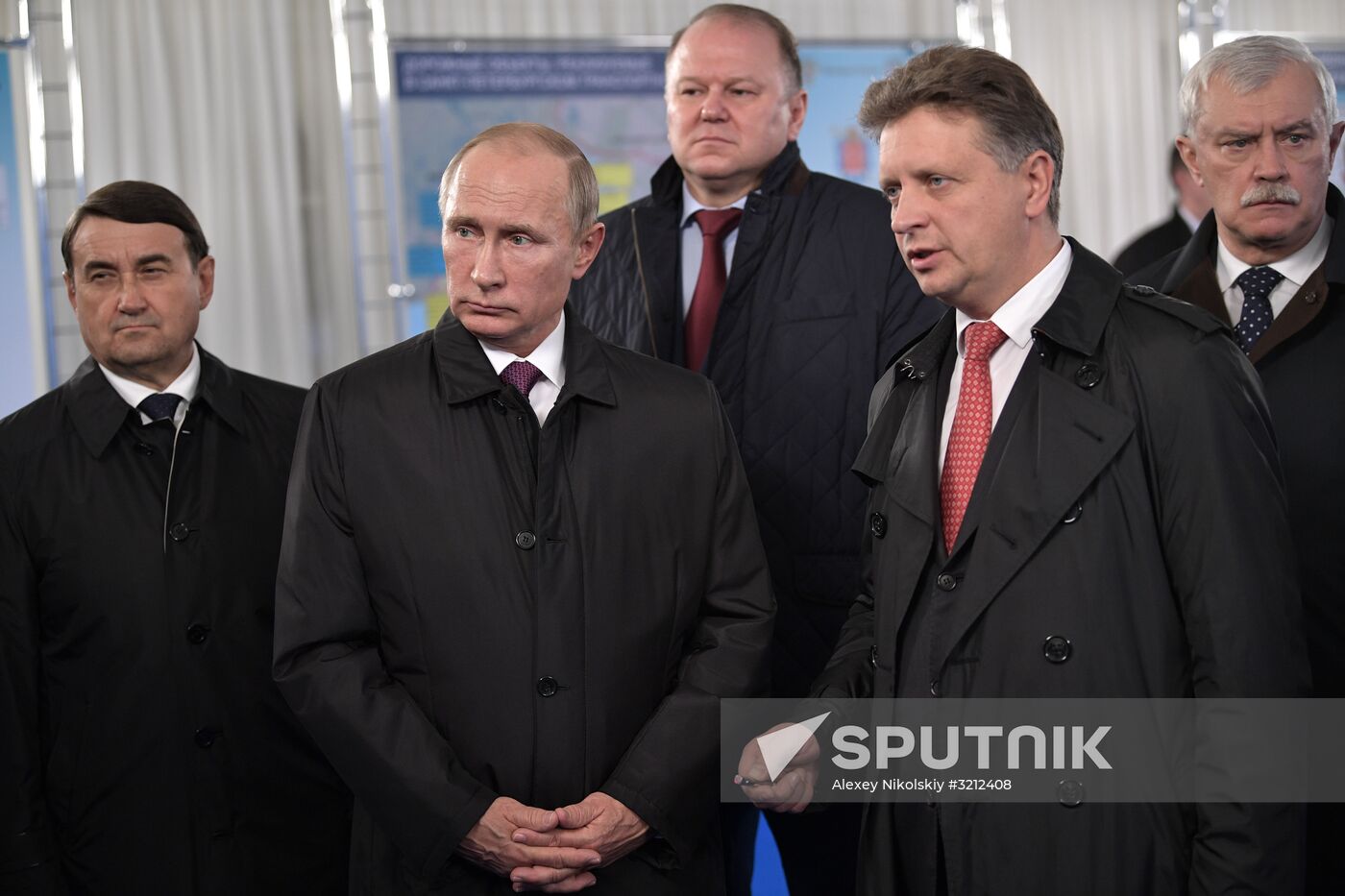 Russian President Vladimir Putin visits St. Petersburg