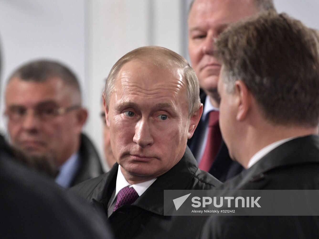 Russian President Vladimir Putin visits St. Petersburg