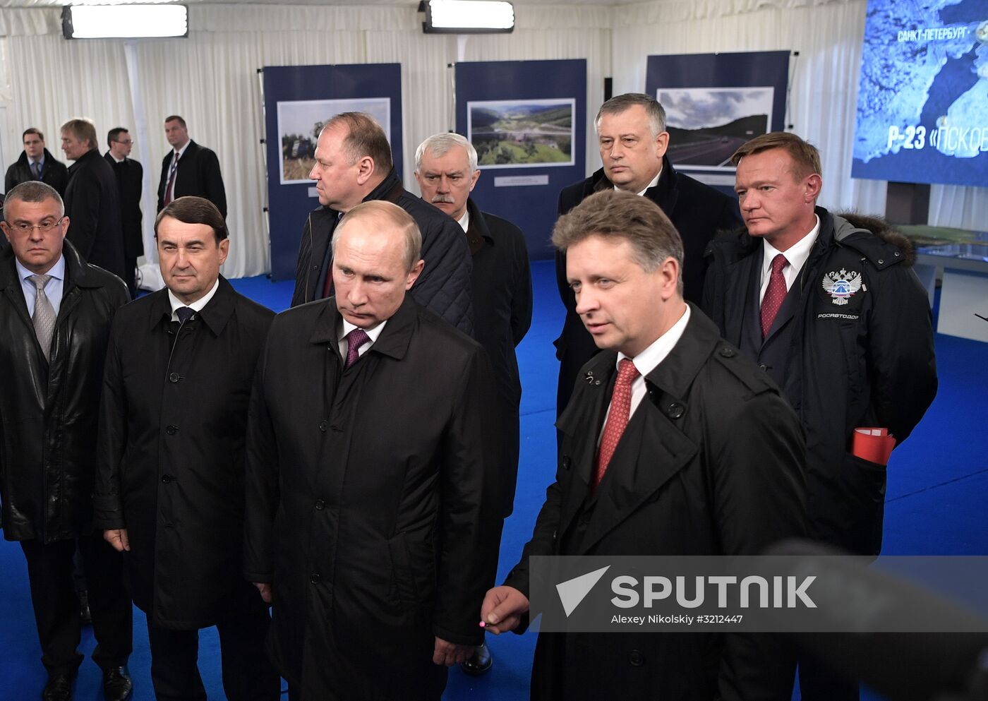 Russian President Vladimir Putin visits St. Petersburg