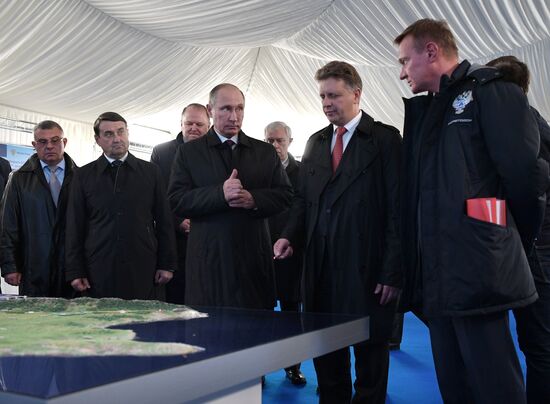 Russian President Vladimir Putin visits St. Petersburg