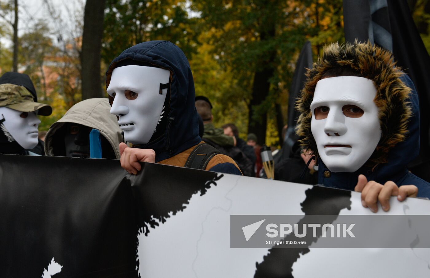 Nationalist rallies in Ukraine